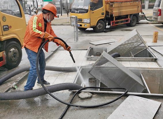 老边隔油池清理